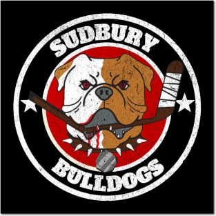 SUDBURY BULLDOGS hockey Posters and Art